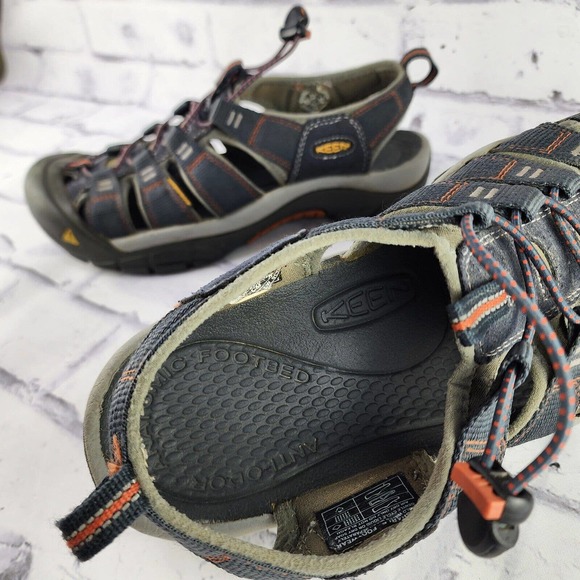 Keen Newport H2 Sandals Men\'s 9 Gray Nylon Waterproof Watersport / Trail Shoes main image 4